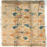 Weaving Mistake Chanderi checks Saree-WMCS04