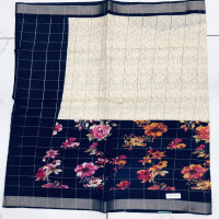 Soft Tusser Saree-STS07