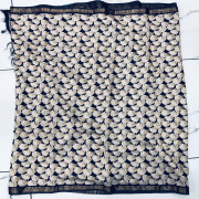Viscose Muslin saree-VMS01
