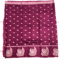 Chanderi Tusser Saree-CTS01