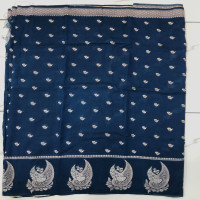 Chanderi Tusser Saree-CTS07