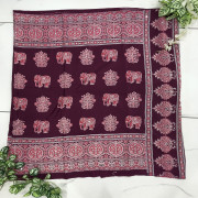 Model Silk Azhrakh With Mirror Work sarees-MAMS01