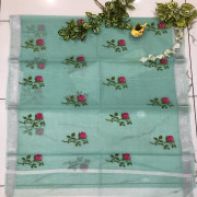 Cotton Kota Work Sarees-CKS14