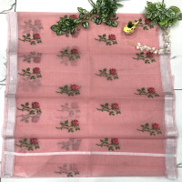 Cotton Kota Work Sarees-CKS15