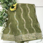 Benaras Chinon Crepes Sarees-BCHS02