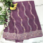 Benaras Chinon Crepes Sarees-BCHS06
