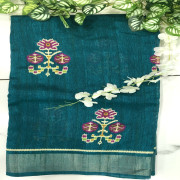 Ikkat Tusses Sarees-ITS01