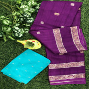 Soft Tusser Sarees-STS14