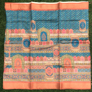 Tusser Printed Sarees-TPS04