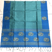 Semi Tusser Sarees-STS06