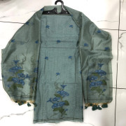Linen Jamdhani Material - LJM02