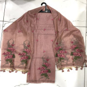 Linen Jamdhani Material - LJM04