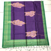Semi Tusser Sarees-STS15