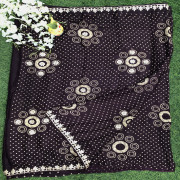 Pure Modal Silk Bandhini Sarees-PMBS01