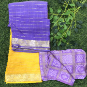 2 D Georgette Sarees-2DG04