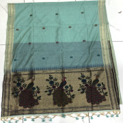 Munga Jamdhani Sarees-MJS24