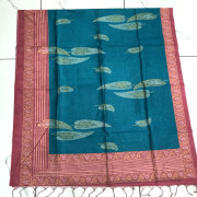 Semi Tusser Sarees-STS24