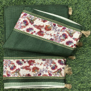 Tusser Checks Sarees-TCS14