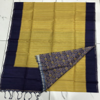 Semi Tusser Sarees-STS37
