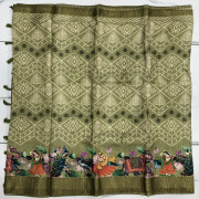 Semi Tusser Sarees-STS44