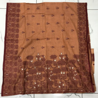 Linen Jamdhani Sarees-LJS06