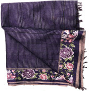Tusser Petite Point Works Sarees-TPP01