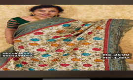 Chanderi kantha,